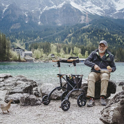 Saljol Allround Rollator – Licht & Wendbaar – 6,4 kg