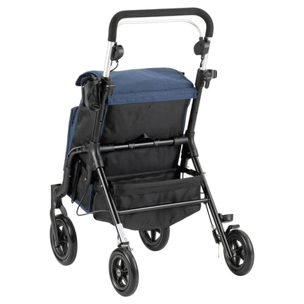Shopper shopping rollator Denim blue