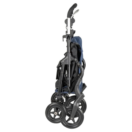 Shopper shopping rollator Denim blue