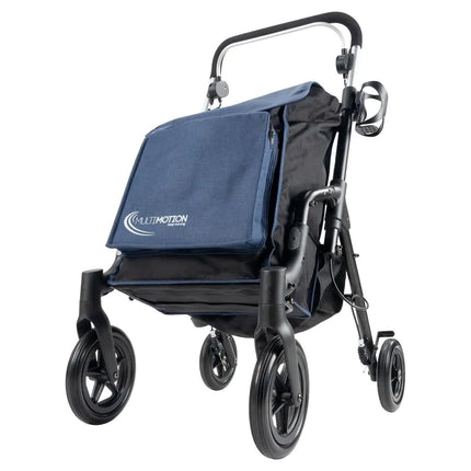 Shopper shopping rollator Denim blue