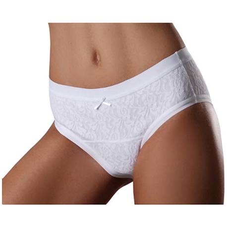 Briefs 1267 001 la donna co/pu lady white