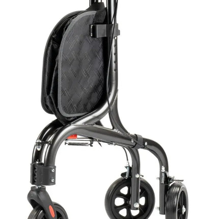 Tripod indoor rollator