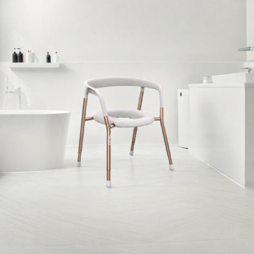 Let's Help Me Luxe Toiletstoel - Verstelbaar, Ergonomisch & Waterbestendig