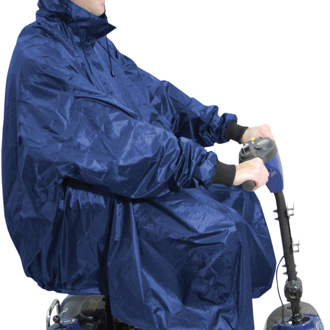 Luxe Poncho scootmobiel - Waterafstotend - Met mouwen