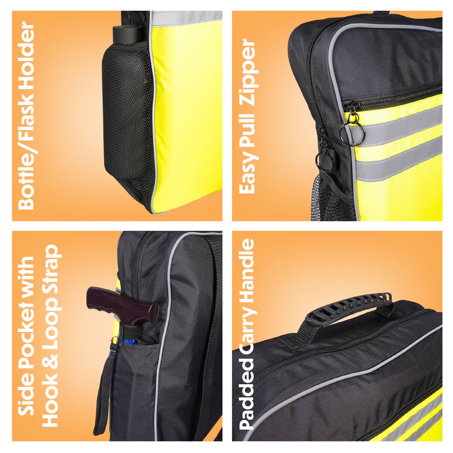 High Visibility Reflective Mobility Scooter Bag