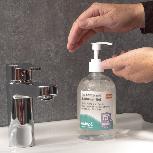 Sofortiges Handdesinfektionsgel (485 ml) – schnell wirkend und effektiv