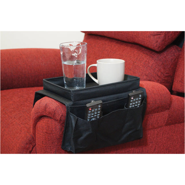 Armleuning organizer