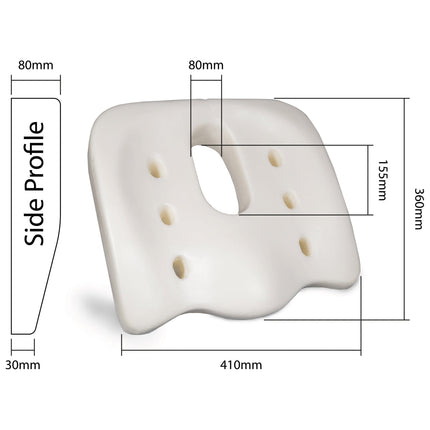 Aidapt - Stevig Coccyx Zitkussen - Comfort voor iedere zitplaats