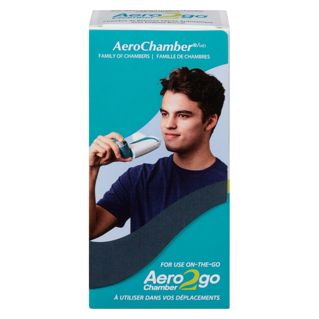 AeroChamber2go – Compacte Voorzetkamer voor Inhalator – Reisset voor onderweg