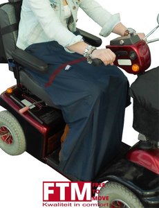 Mobility scooter wheelchair lap mat deluxe