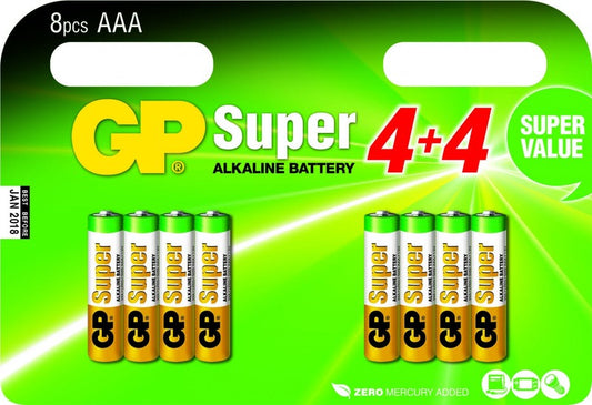 GP AA batteries 4pcs