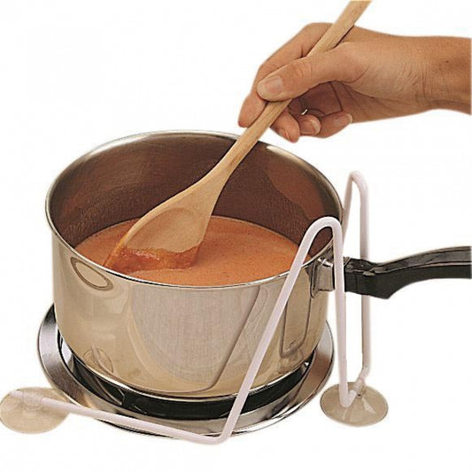 Pan holder for saucepans