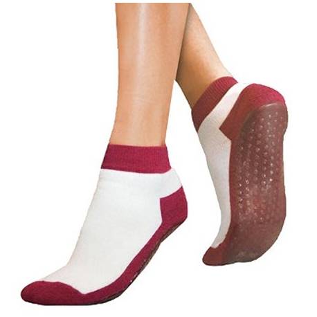 Anti-slip sock 4820 unisex - bordeaux