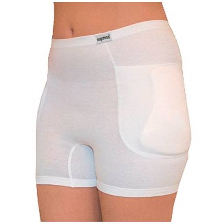 Hip protector briefs 1409 000 unisex - white